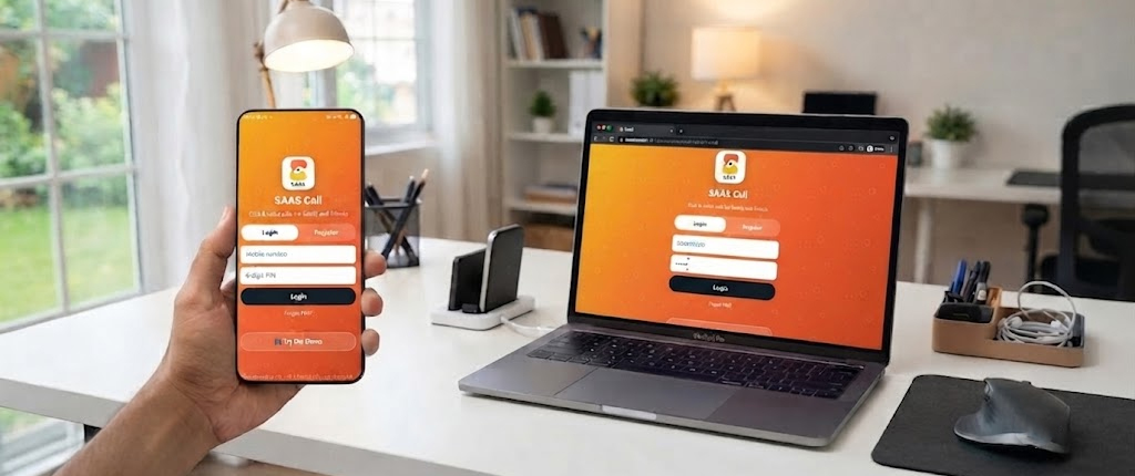 Safe and secure calling on SAAS Call